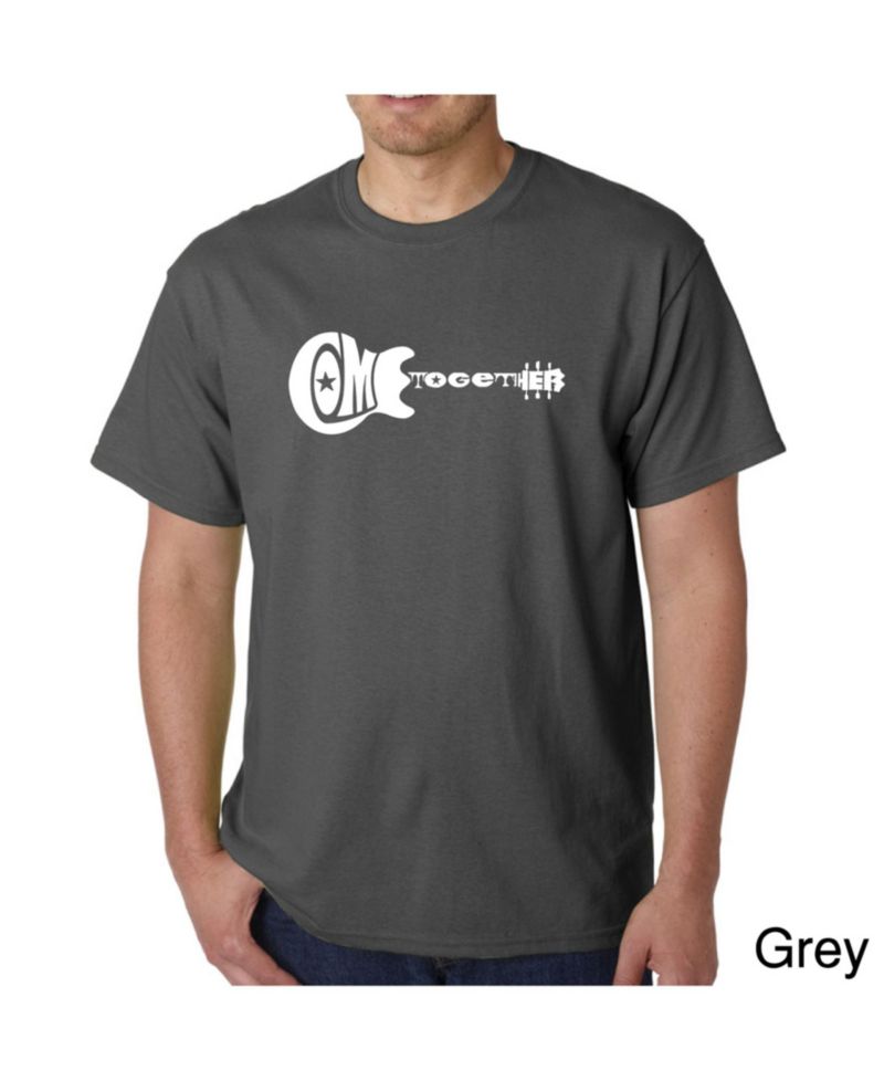 Mens Word Art T-Shirt - Come Together