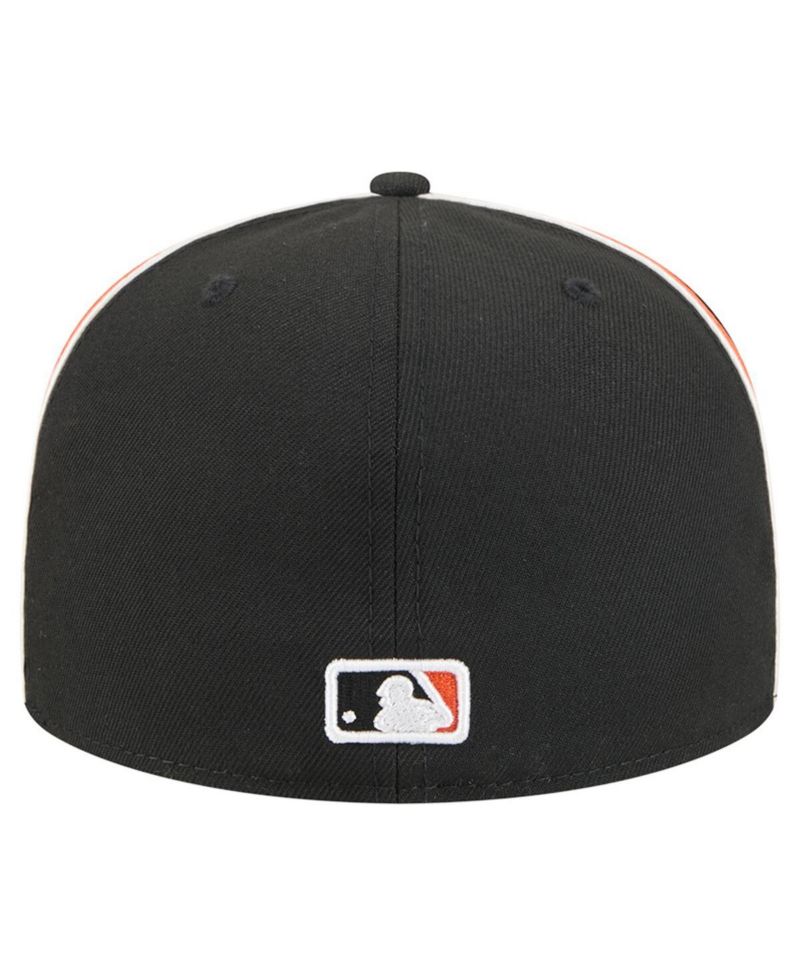 Men's Black Baltimore Orioles Soutache 59FIFTY Fitted Hat