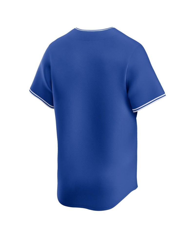 Men's Royal Duke Blue Devils Road College Limited Baseball Jersey