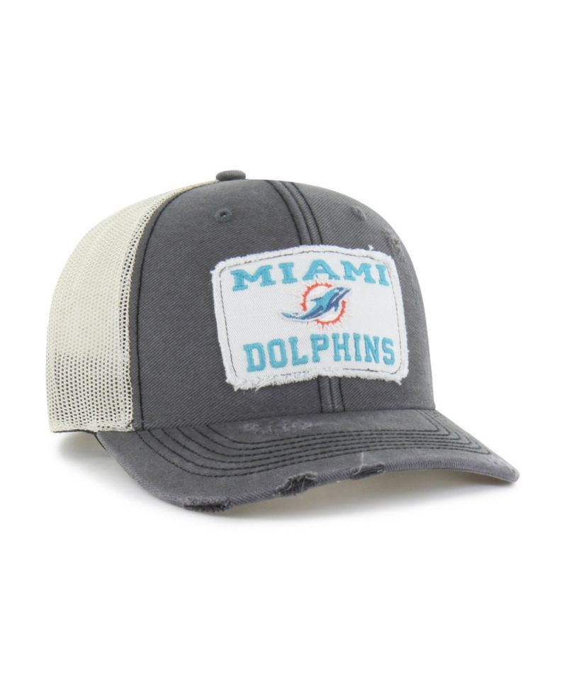 Miami Dolphins Distressed Egremont Adjustable Trucker Hat
