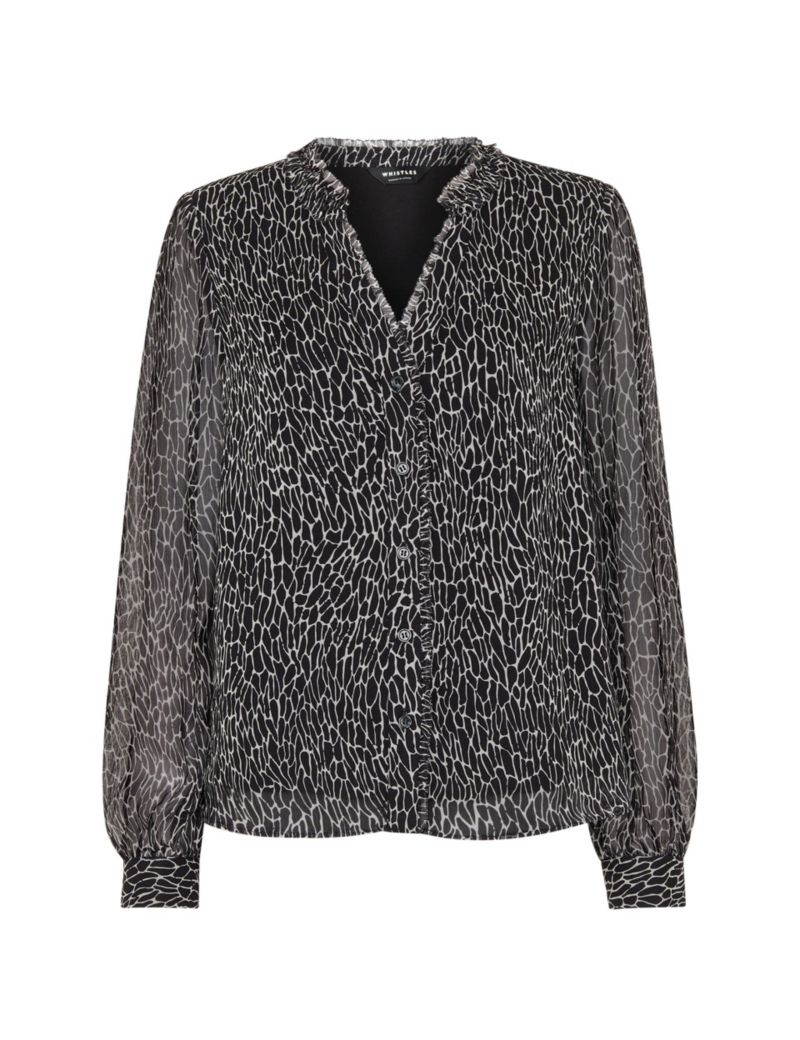 Women's Dragonfly Print Blouse