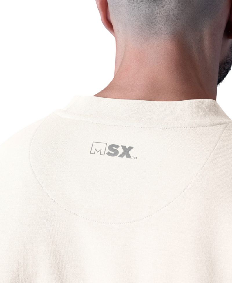 Men's Whiteout Tri-Blend Graphic Crewneck Sweatshirt