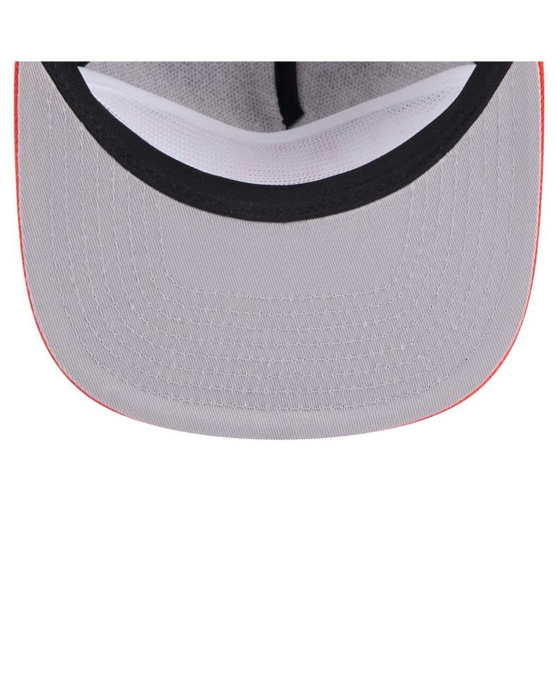 Men's Black San Francisco Giants Throwback Meshback Golfer Hat