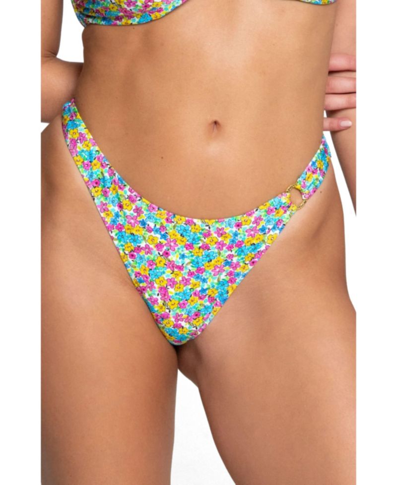 Women's Hana High-Cut Cheeky Bikini Bottom