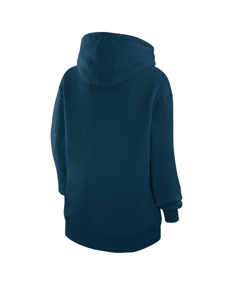 Women's Navy Milwaukee Brewers City Graphic Pullover Hoodie