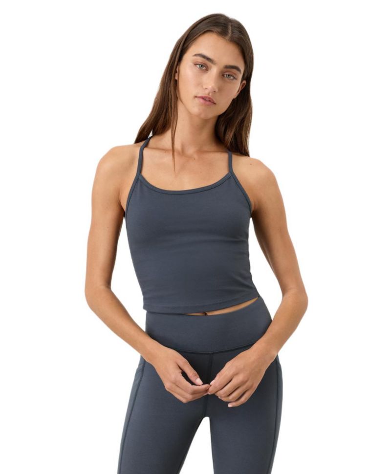 Women's on The Go-To Shelf Bra Tank Made with Organic Cotton