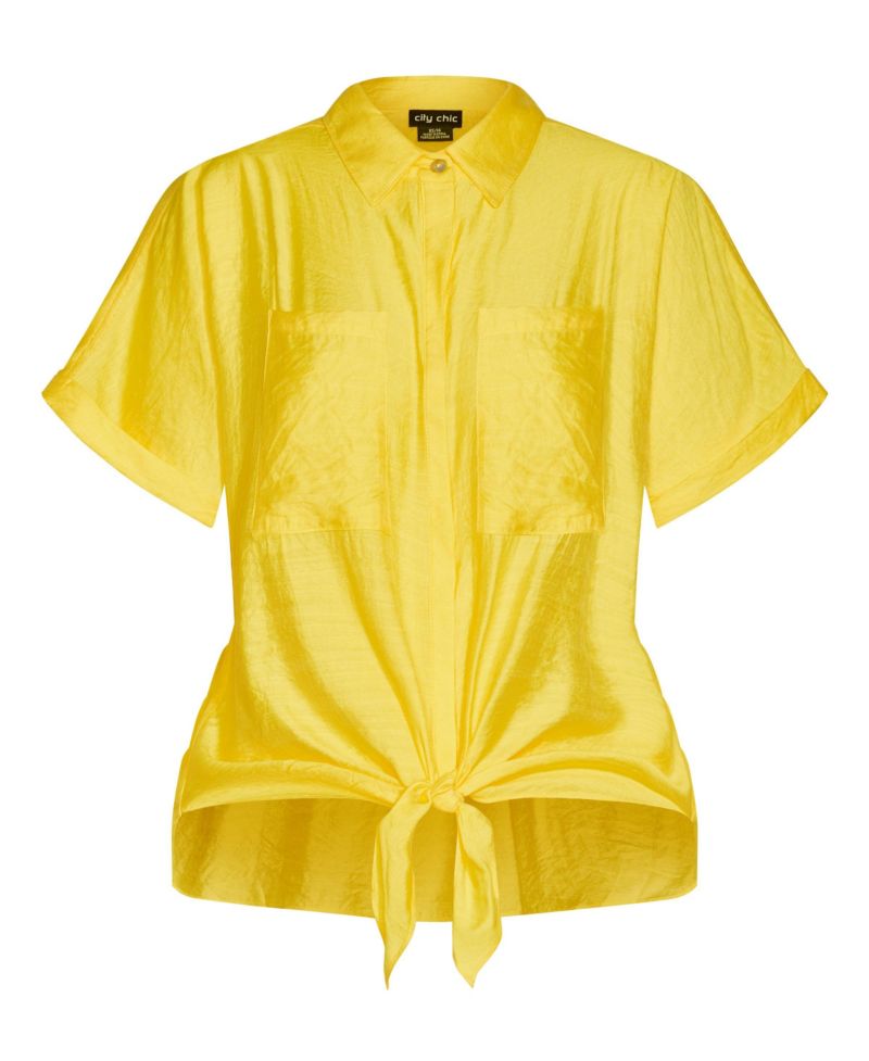 Plus Size Relaxed Summer Shirt