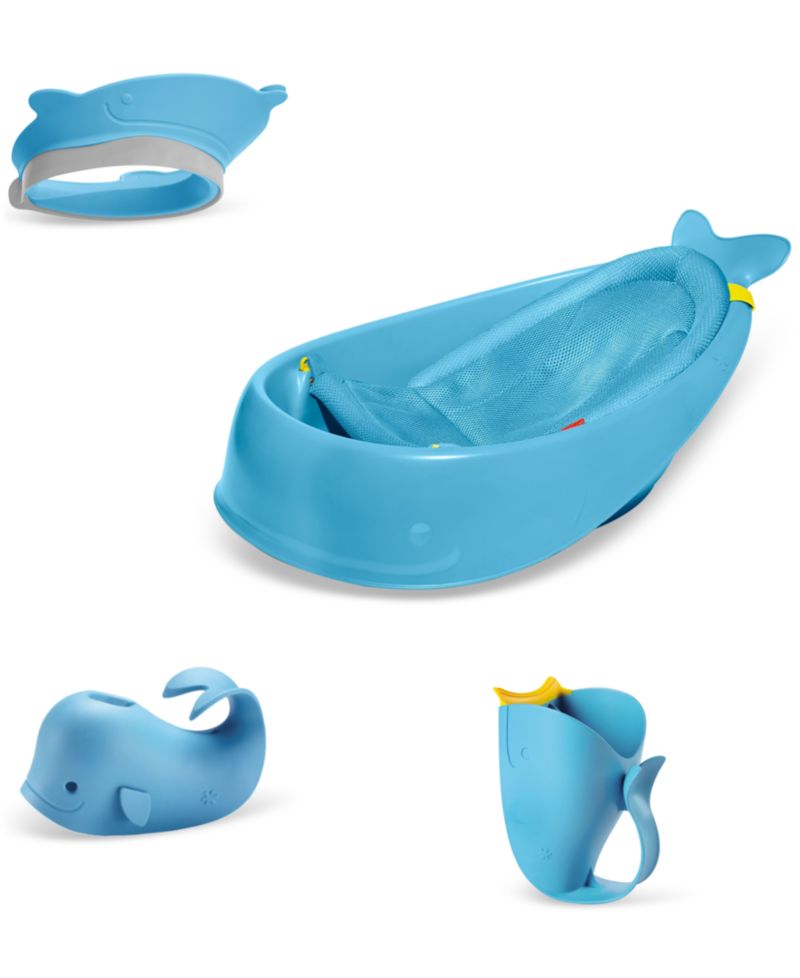 Moby Spout Cover, Waterfall Bath Rinser, Smart Sling 3-Stage Tub & Bath Visor