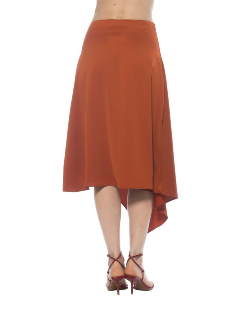 Women's Jess Asymmetric Midi Skirt