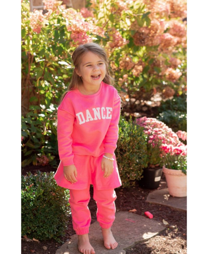 Baby Girls Skirted Bow Joggers