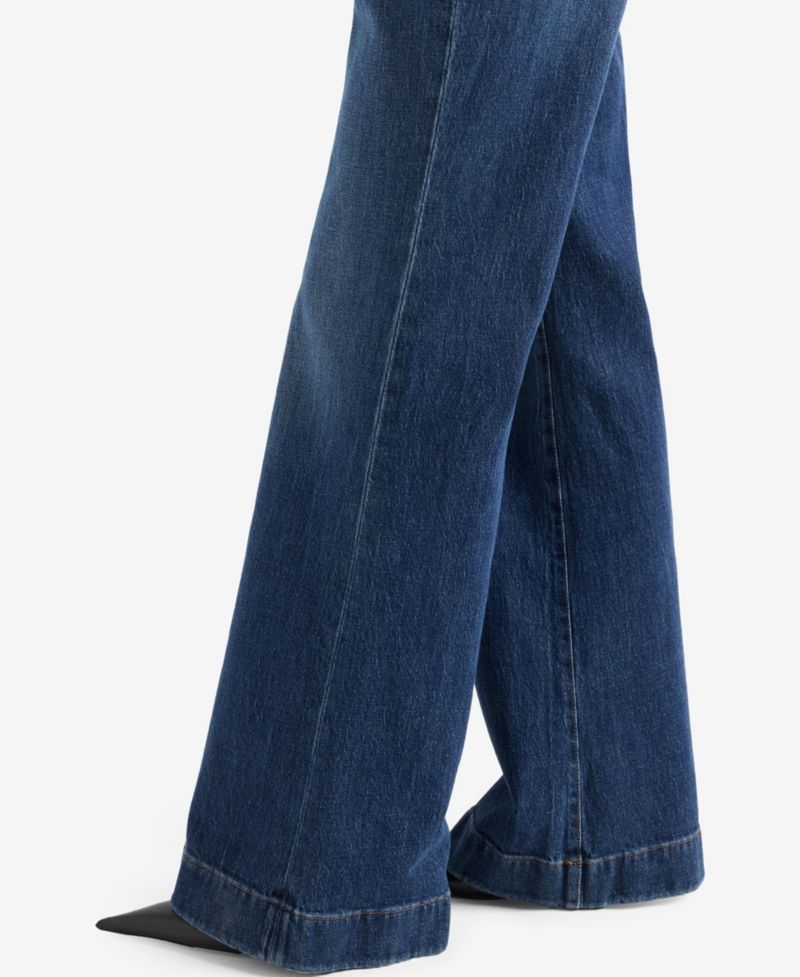 Women's Modern Dojo High-Rise Wide-Leg Flare Jeans