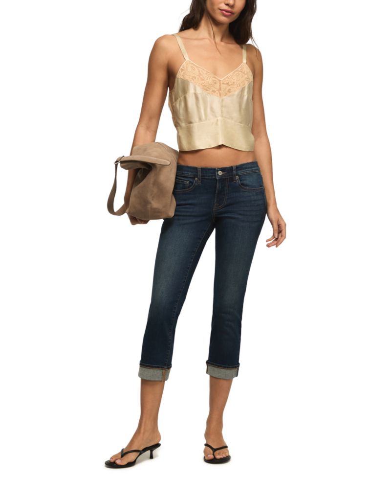 Women's Mid-Rise Sweet Capri Jeans