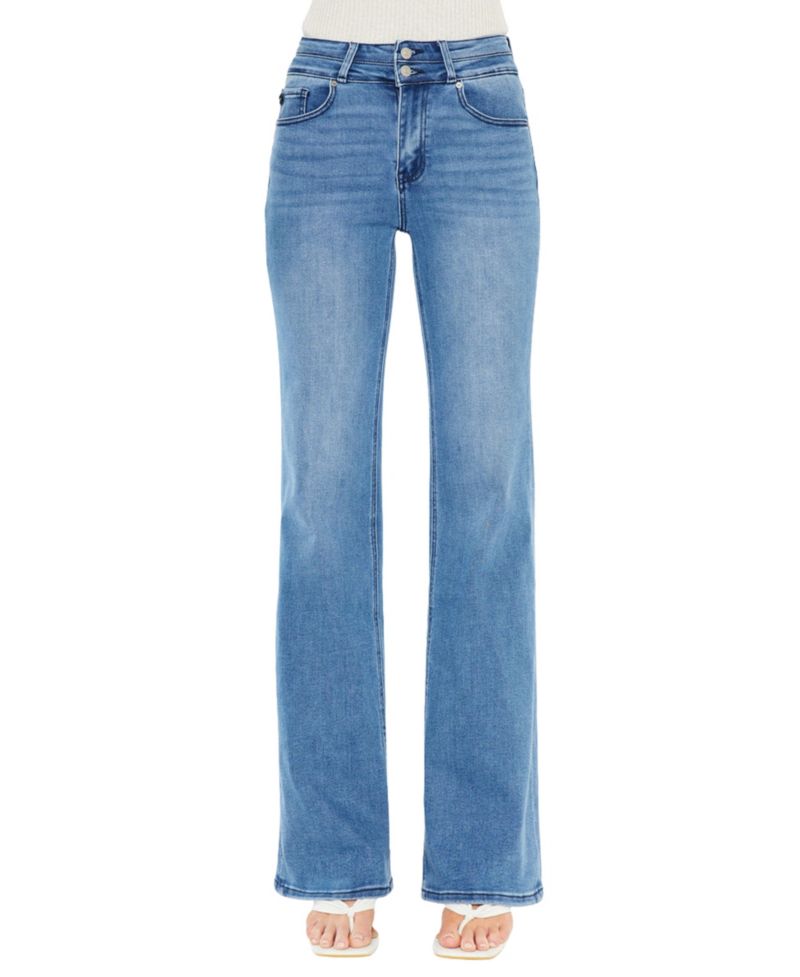 Women's Onyx Ultra High Rise Wide Flare Jeans
