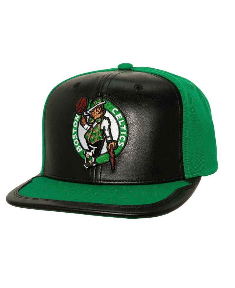 Men's Black, Kelly Green Boston Celtics Day One Snapback Hat