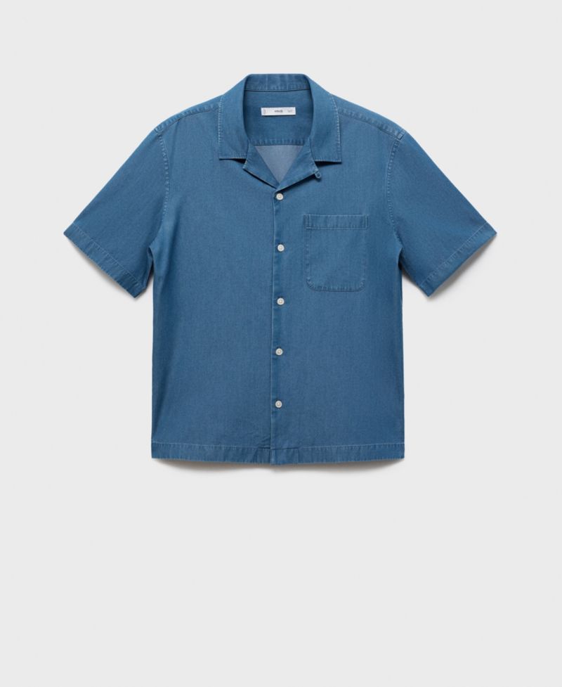 Men's Cotton Denim Shirt