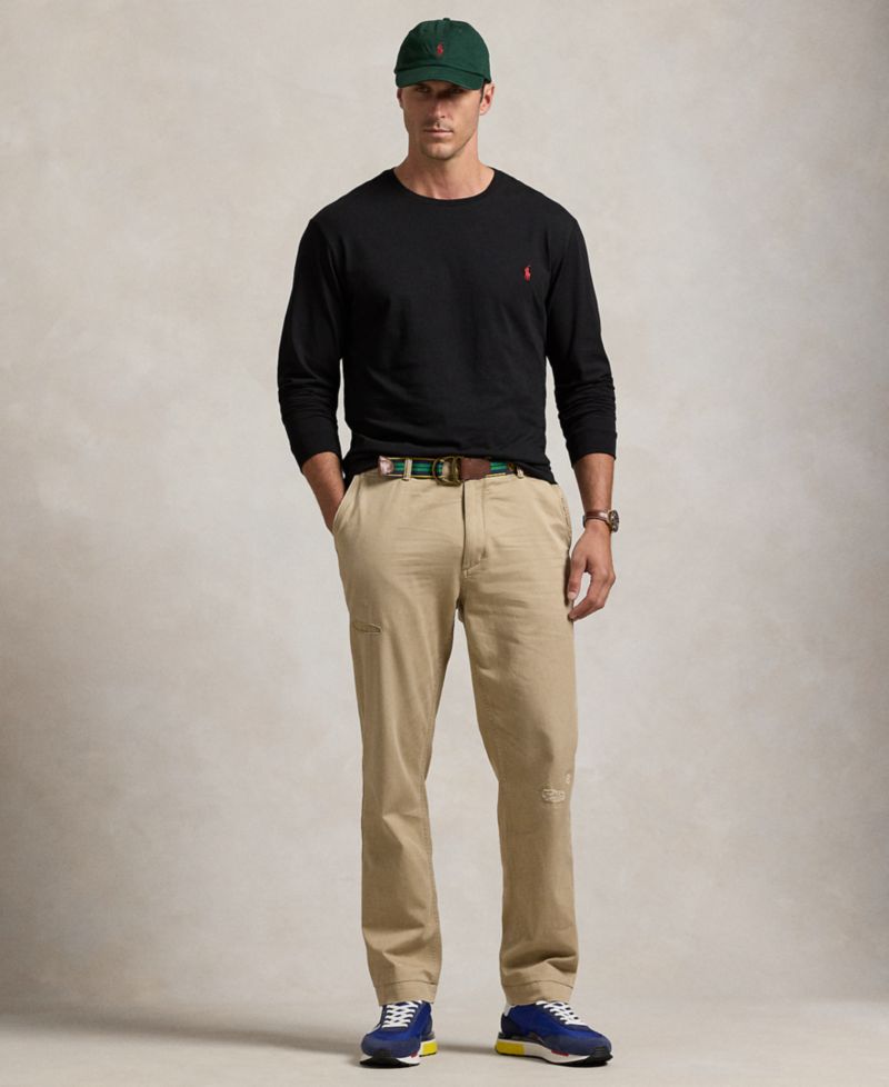 Men's Big & Tall Classic-Fit Jersey Long-Sleeve T-Shirt