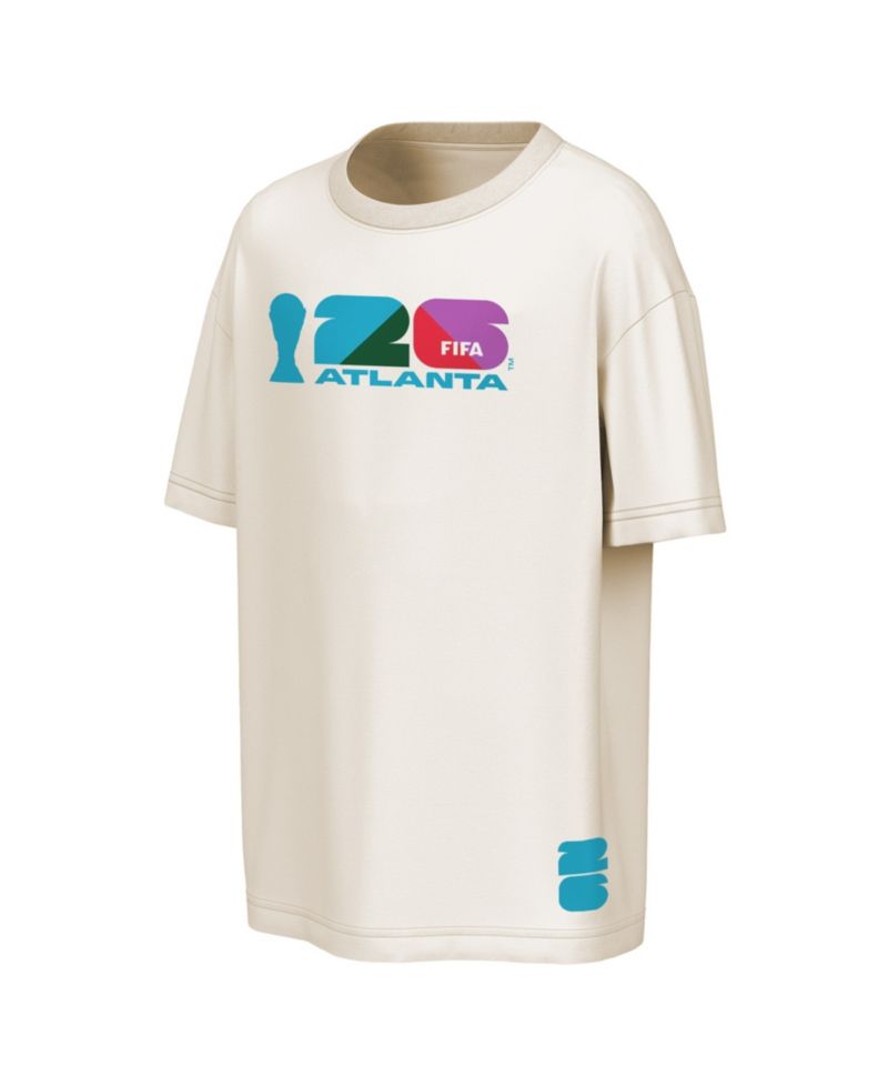 Men's Natural FIFA World Cup 2026 Atlanta Big City Poster T-Shirt