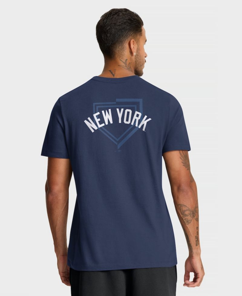 Men's Navy New York Yankees Primetime 2-Hit T-Shirt