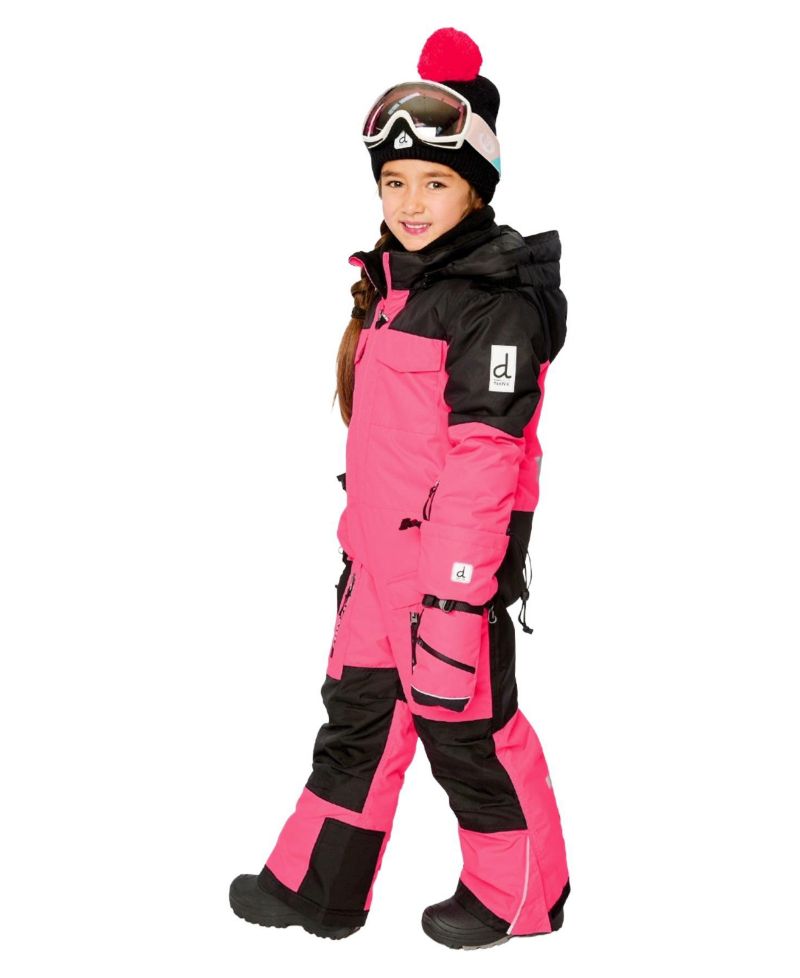 Little and Big Girl (6 - 16) One-Piece Teknik Snowsuit