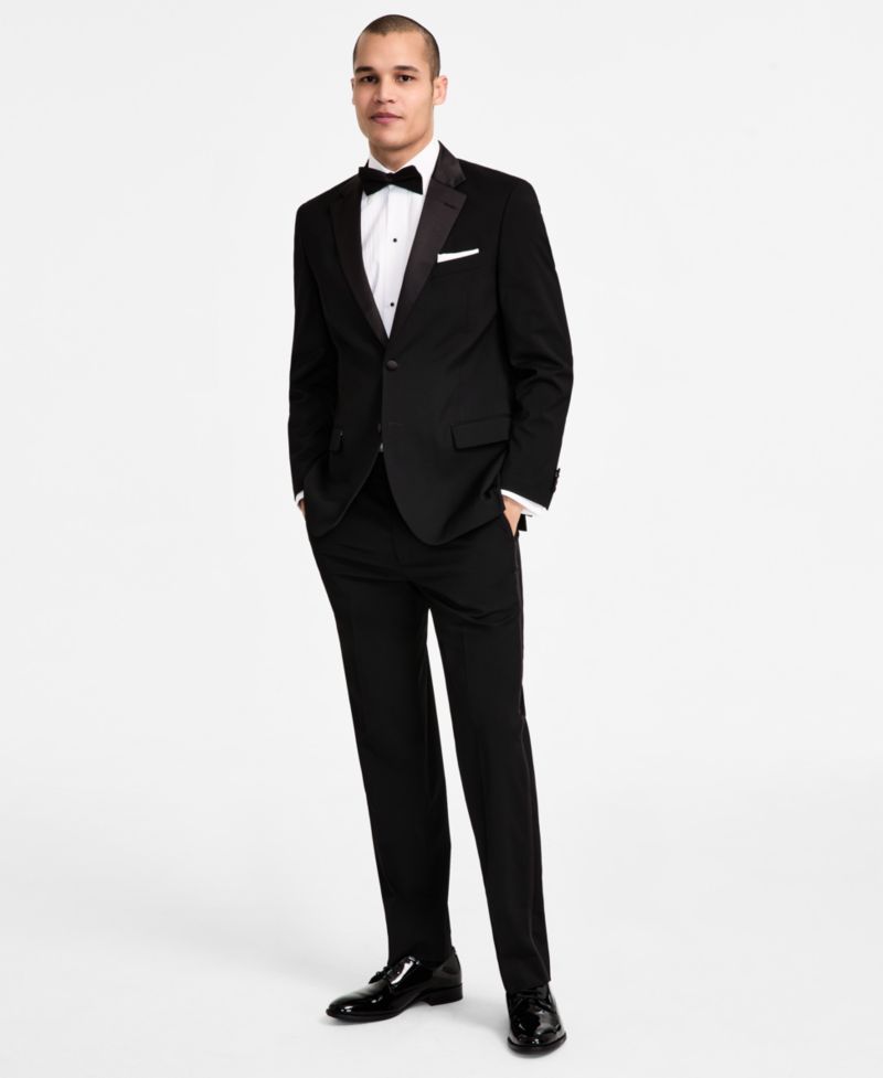 Men's Modern-Fit Stretch Nested Tuxedo