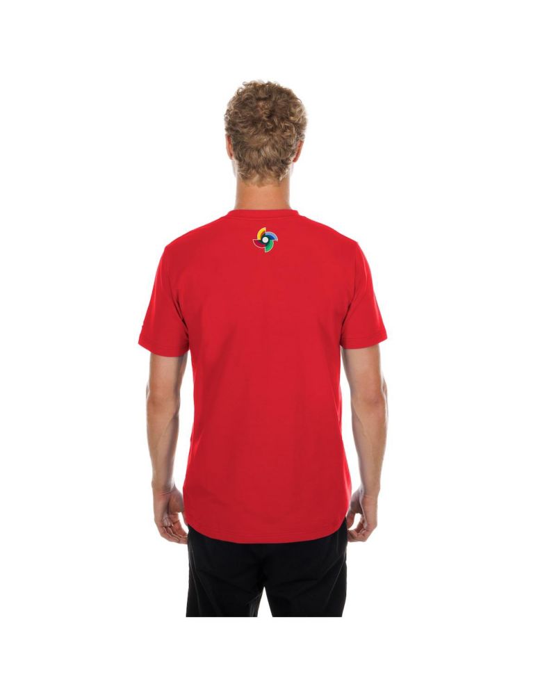 Men's Red Japan Baseball 2026 World Baseball Classic Country T-Shirt