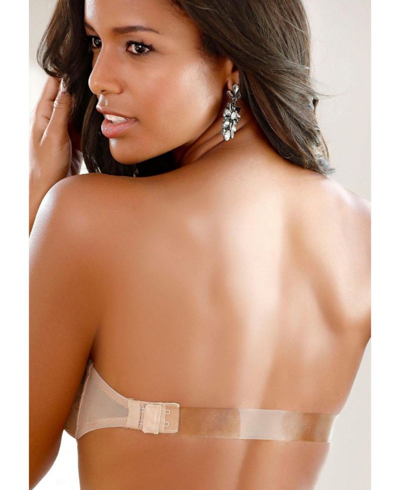 Women's Lace Accent Everyday Comfort Strapless Bra
