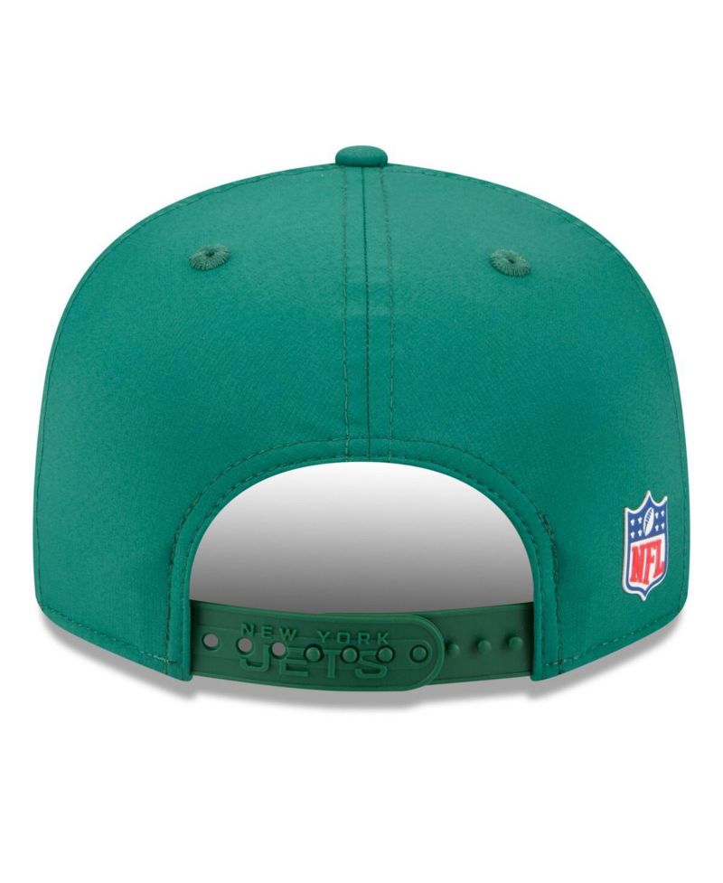Men's Green New York Jets 2025 Sideline Split Panel 9FIFTY Snapback Hat