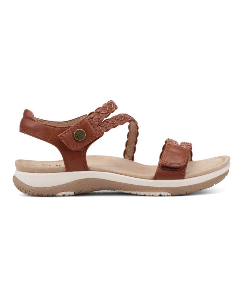 Women's Stellon Braided Strappy Flat Sandals