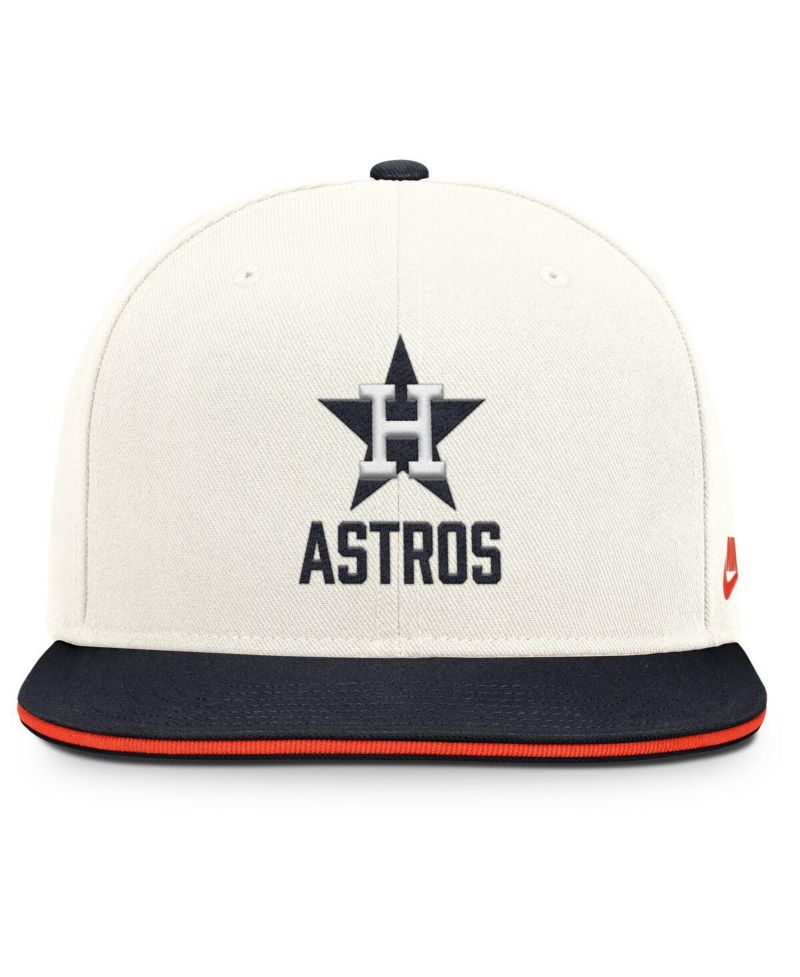 Men's Cream/Navy Houston Astros Cooperstown Pro Dri-FIT Snapback Hat