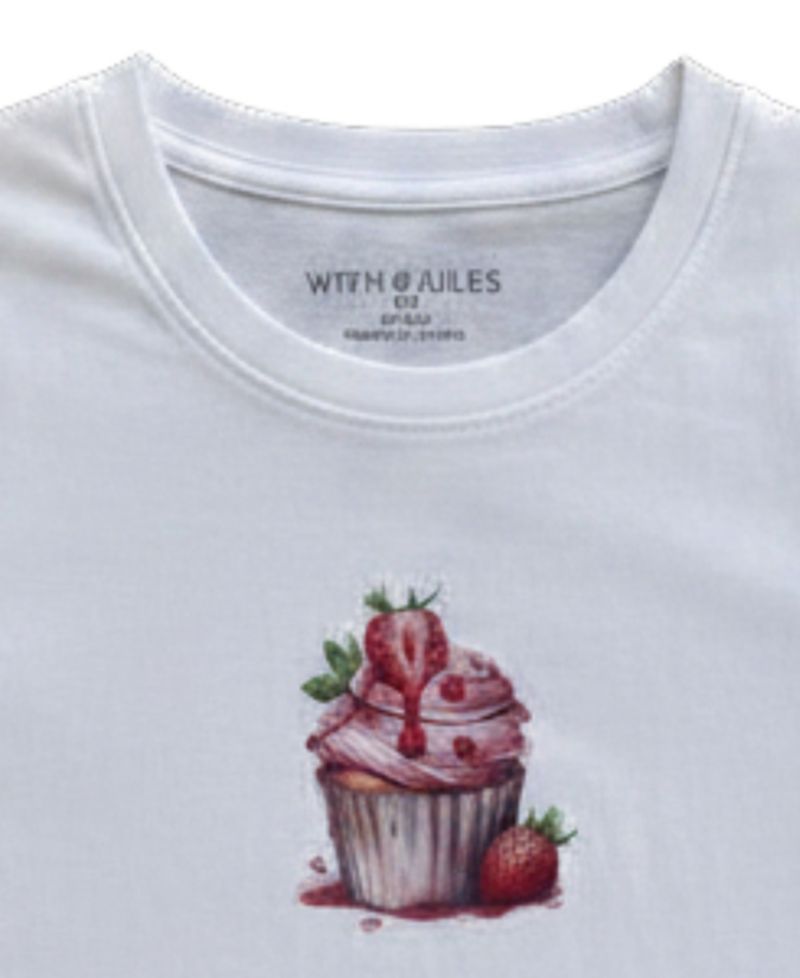Girls' 7-16 Cupcake Graphic T-Shirt
