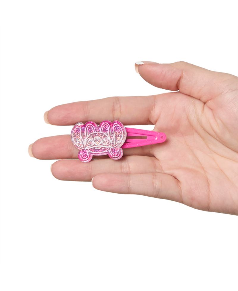Stitch Hair Clip 8-Piece Set Official License, Snap Back Clips for Hair, Lilo and Stitch Accessories, Small Gifts