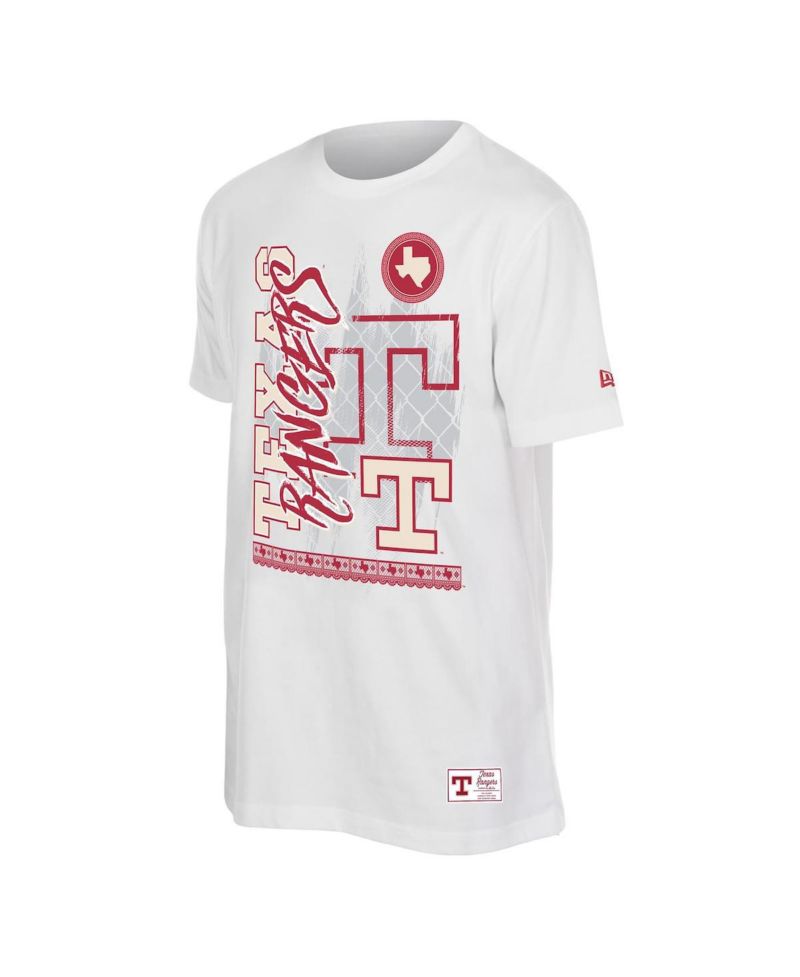 Men's White Texas Rangers 2026 City Connect Photo Real T-Shirt