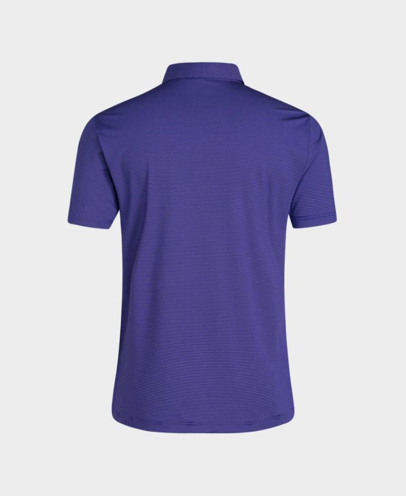Men's Purple Washington Huskies Ultimate 365 Stripe Polo shirt