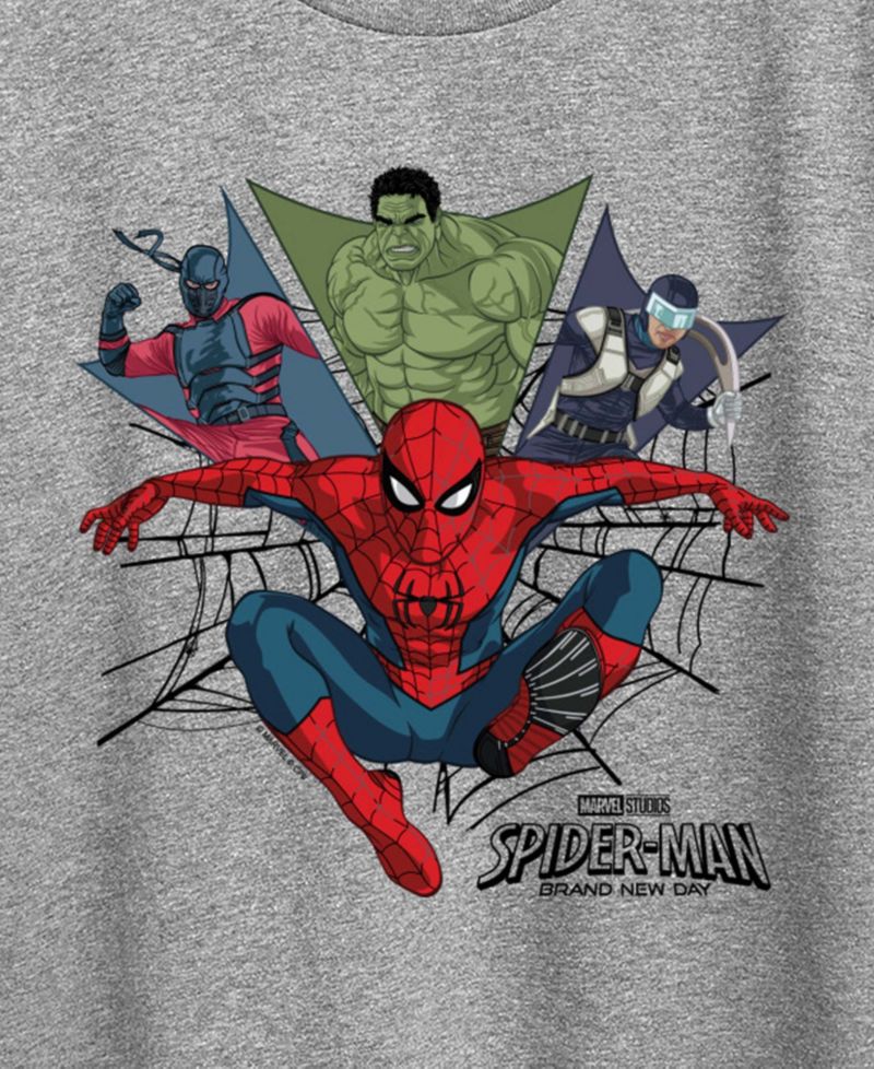 Plus Size Spider-Man Brand New Day Heroes Graphic T-Shirt
