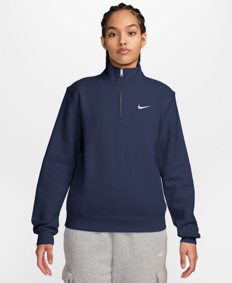 Women's Studio Fleece Quarter-Zip Top