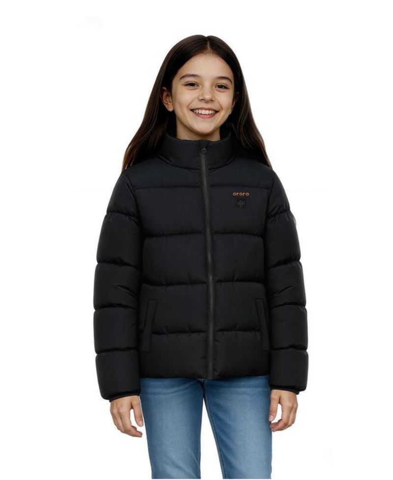 Kids Unisex S- XL ' 4-Zone Heated Down Jacket