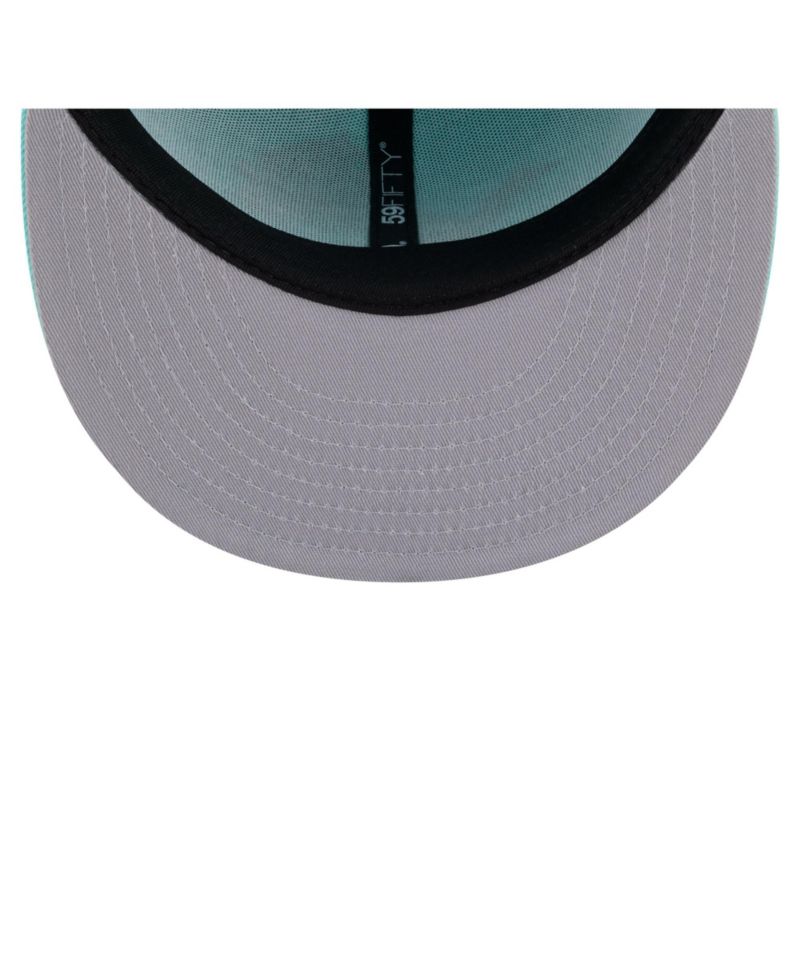 Men's Turquoise Detroit Lions Color Pack 59FIFTY Fitted Hat