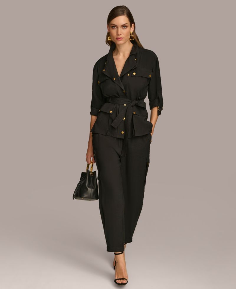 Women's Belted Utility Jacket