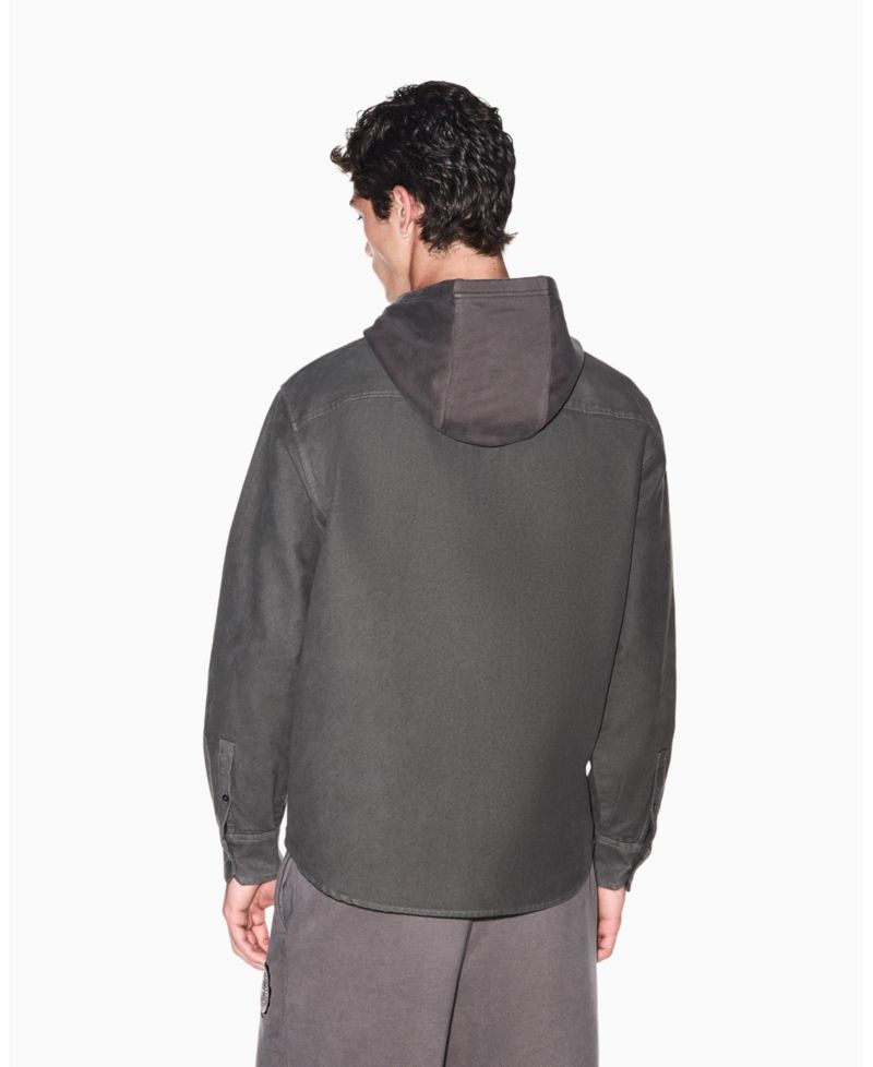 Men's Crossover Hooded Jacket