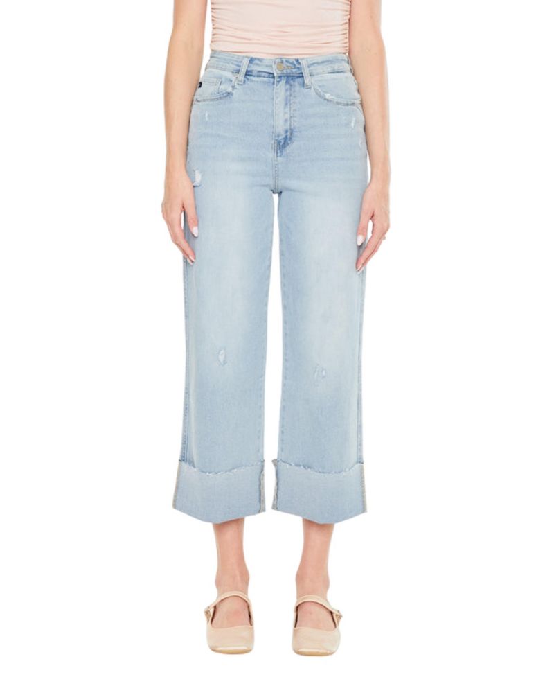 Women's Sully 90's Crop Wide-Leg Jeans