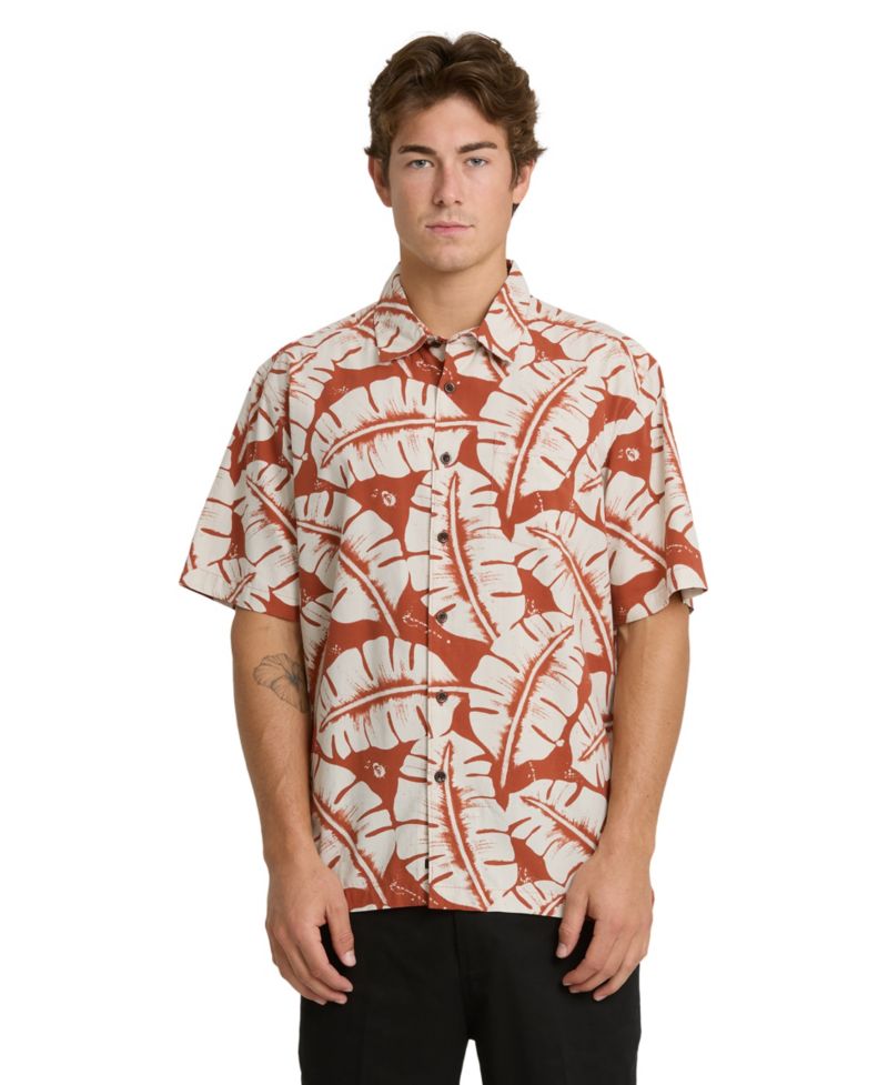 Men's Fronds Short-Sleeve Shirt