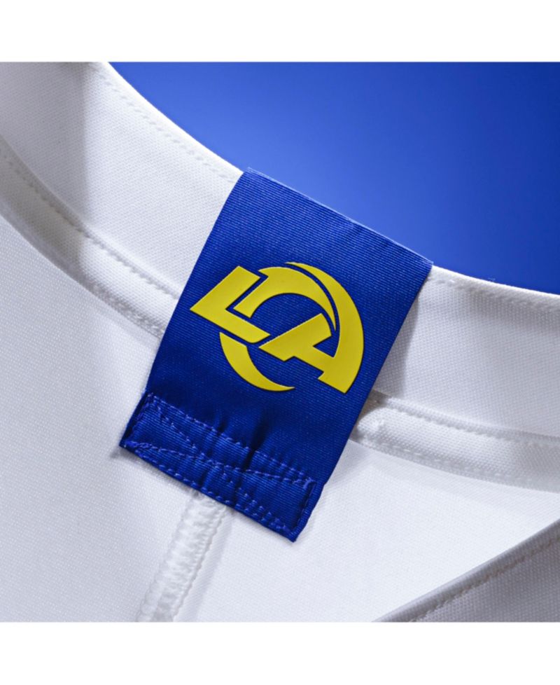 Men's Puka Nacua White Los Angeles Rams Vapor F.U.S.E. Stitched Limited Jersey