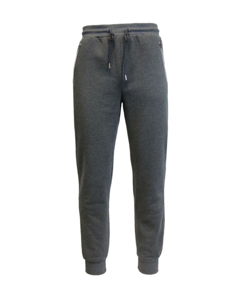 Men's Slim Fit Jogger Pants with Zipper Pockets