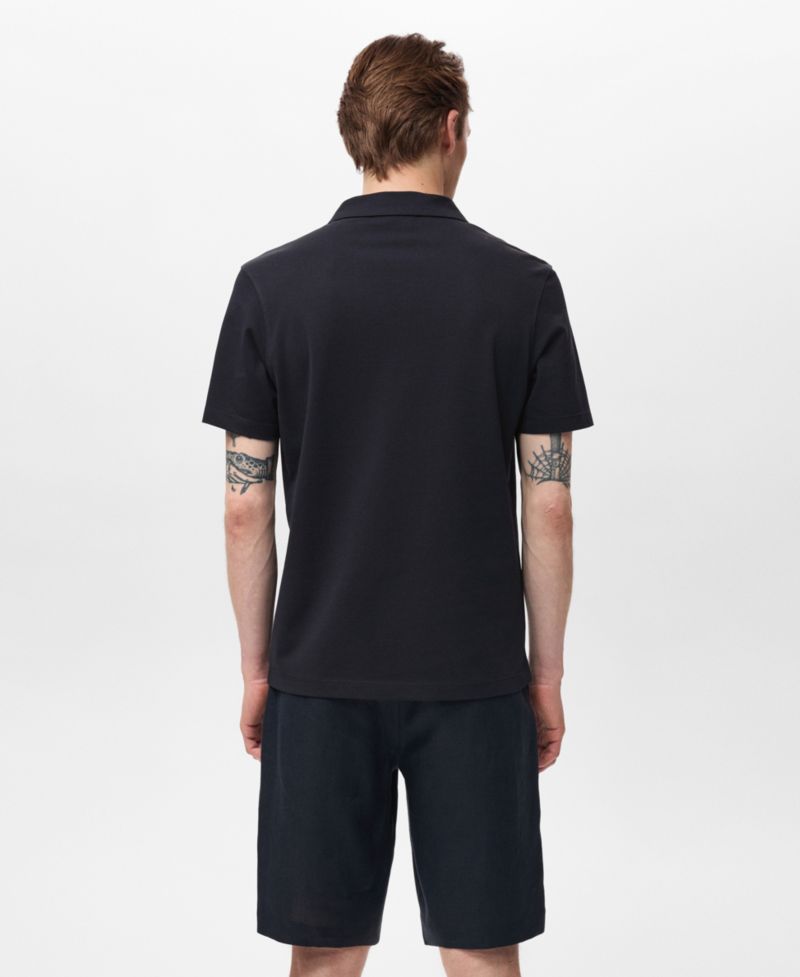 Men's Cotton Pique Polo Shirt