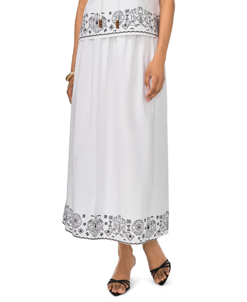 Women's A-Line Long Skirt