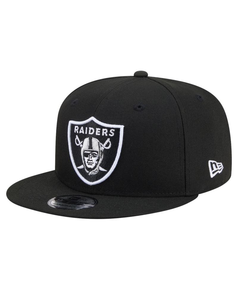 Men's Black Las Vegas Raiders 9FIFTY Snapback Hat