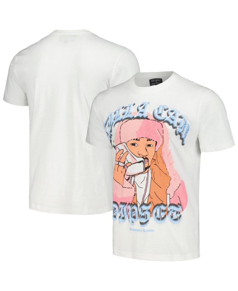Men's and Women's White the Diplomats Killa Cam T-Shirt