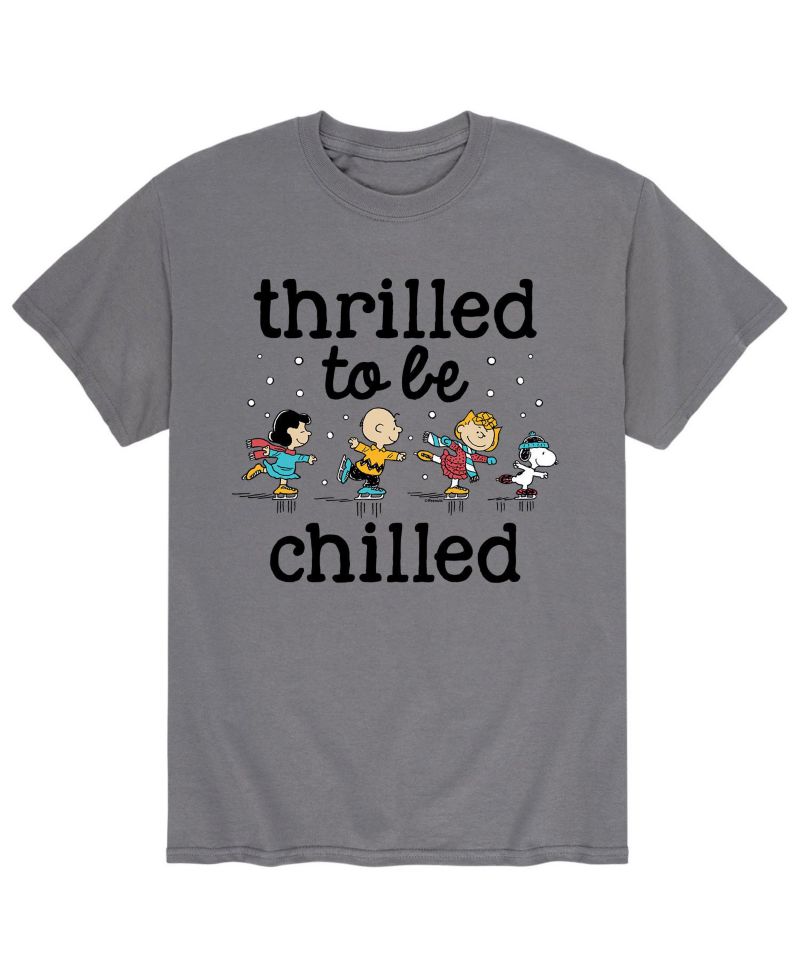 Men's Peanuts Thrilled Chilled T-Shirt