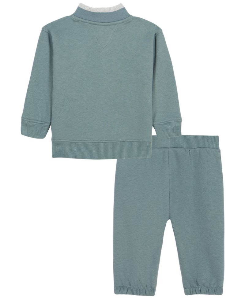Baby Boys' Long-Sleeve Top and Pants, 2-Piece Set