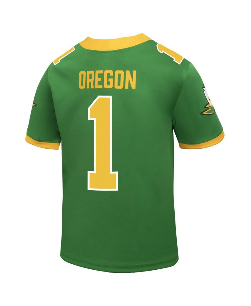 Preschool 1 Green Oregon Ducks Vapor Fusion Alternate Jersey